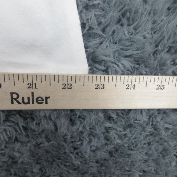 Delta Sigma Theta Shirt Womens XL White Greek Letters Sorority Tee Delta Box - Picture 8 of 13